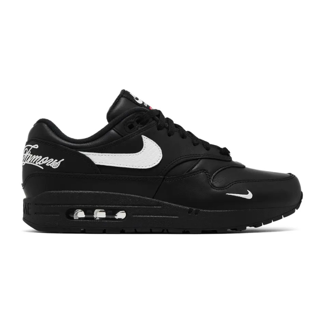 NK Air Max 1 x Supreme 87 SP Black White