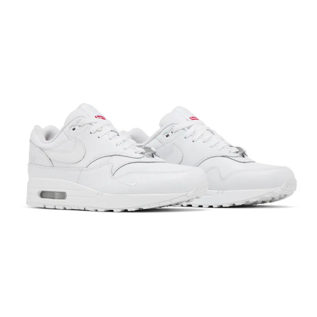 NK Air Max 1 x Supreme 87 SP Triple White